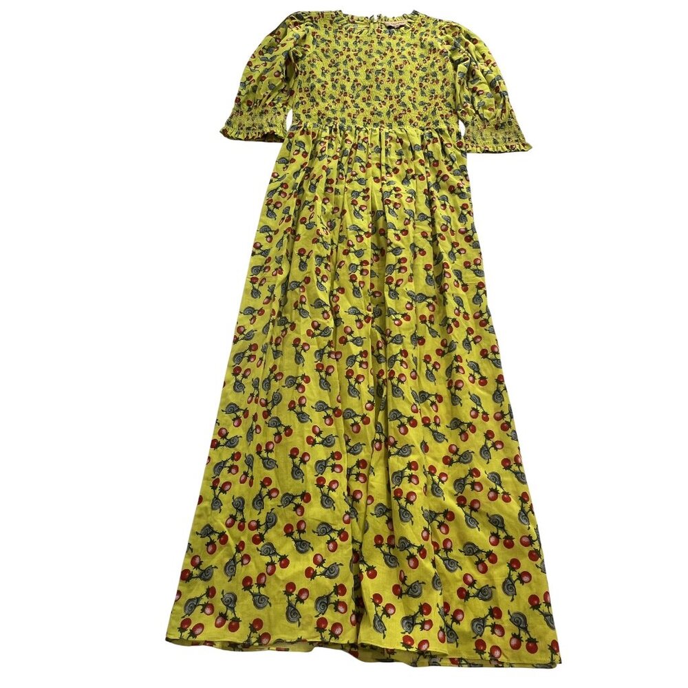 Muzungu Sisters Julia Dress in Berry Snail Acid